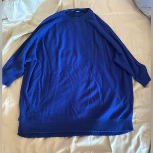 DUŠAN women 100% cashmere crew neck sweater One Size